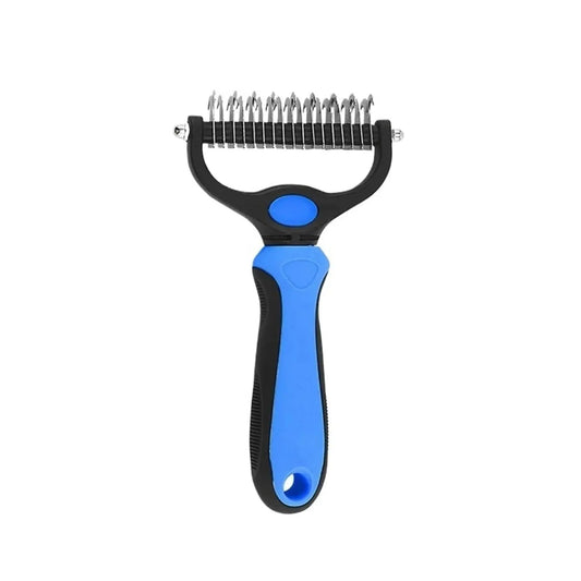 【Free Ship】Pet Deshedding Brush & Cat Comb-Pain – Free Dematting Undercoat Rake for Pets, Double-Sided Shedding Brush, Effective Tangles Remover Tool for Dogs & Cat Comb , Reduces Loose Hair & Mats Easily Summervibers,Tool for Dogs & Cats